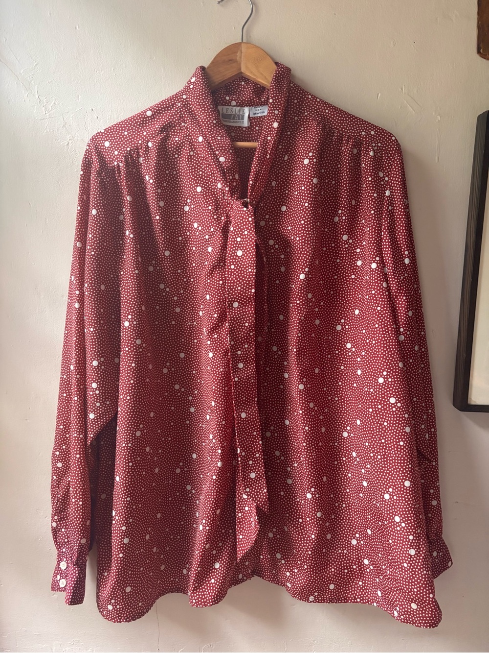 Vintage Leslie Faye Blouse Plus Size